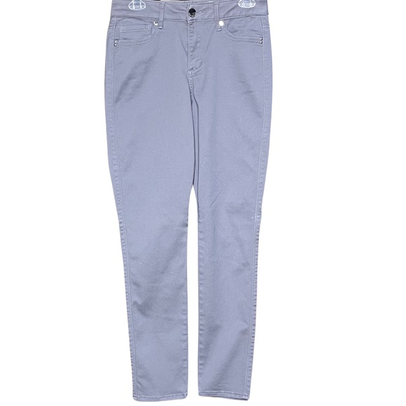 Seven7 High Rise Skinny Fit Light Gray Size 4 Jeans Nice Stretch - Picture 4 of 6